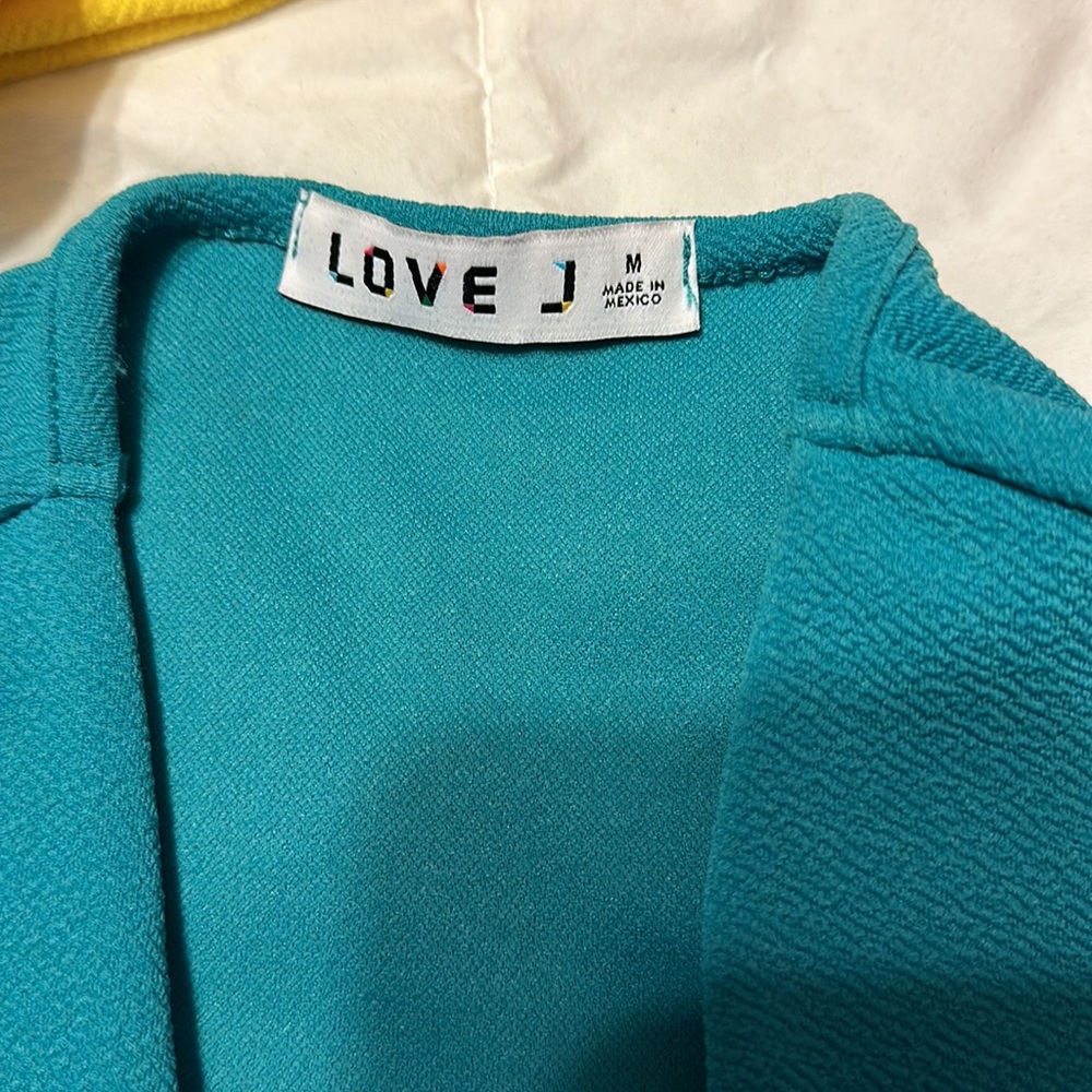 Turquoise Dress Jacket - Picture 3 of 3